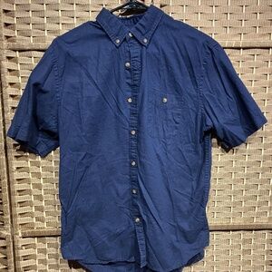 Old Navy Blue Button Up